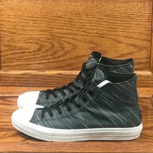 Converse CTAS II Hi Black White Shoes