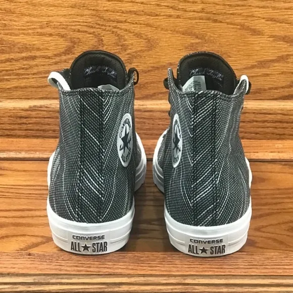 Converse CTAS II Hi Black White Shoes