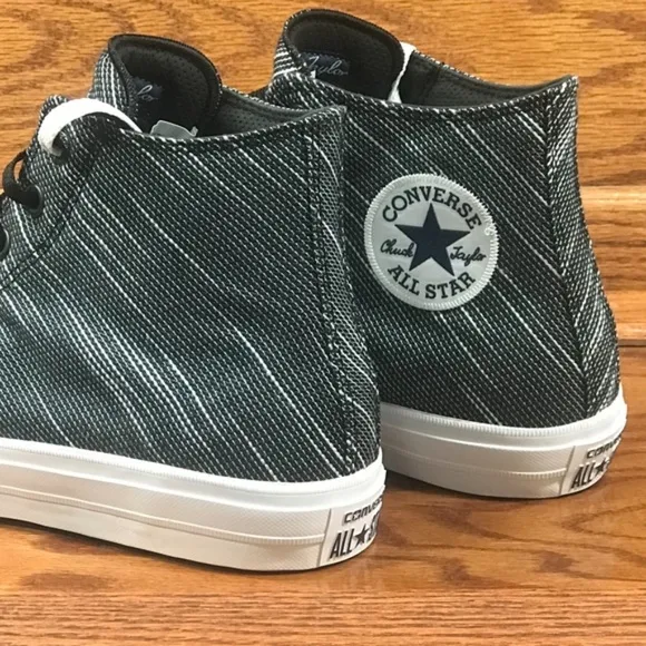 Converse CTAS II Hi Black White Shoes