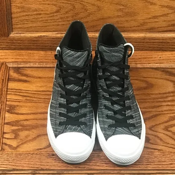 Converse CTAS II Hi Black White Shoes