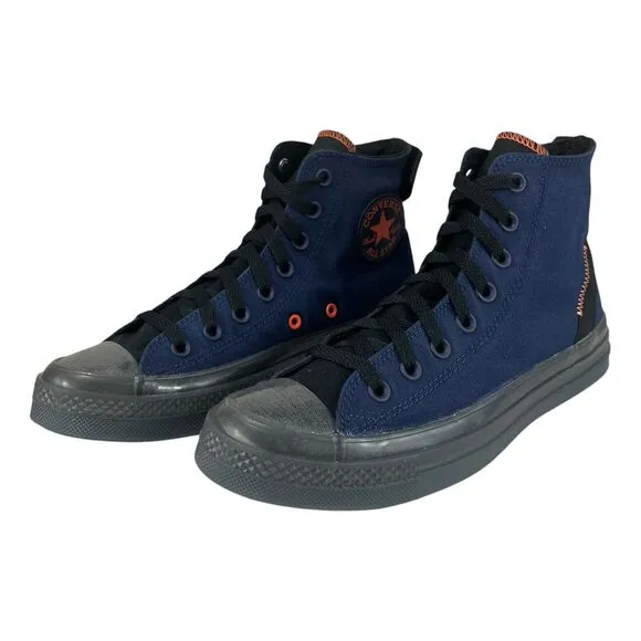Converse Men 8.5 I Women 10.5 Blue/Black/Orange‎ Chuck Taylor Allstar CX Shoes