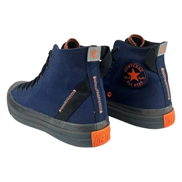 Converse Men 8.5 I Women 10.5 Blue/Black/Orange‎ Chuck Taylor Allstar CX Shoes
