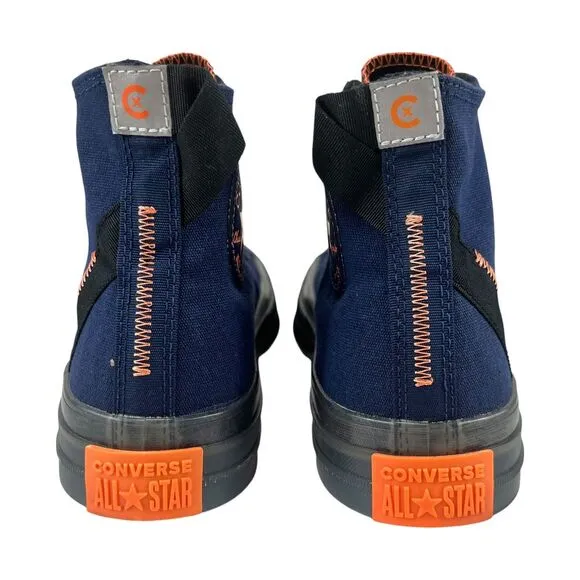 Converse Men 8.5 I Women 10.5 Blue/Black/Orange‎ Chuck Taylor Allstar CX Shoes