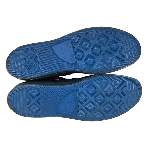 Converse Men 8.5 I Women 10.5 Blue/Black/Orange‎ Chuck Taylor Allstar CX Shoes