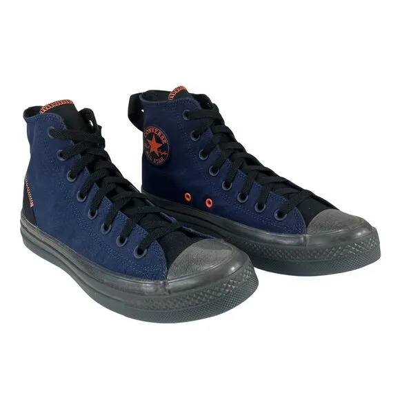 Converse Men 8.5 I Women 10.5 Blue/Black/Orange‎ Chuck Taylor Allstar CX Shoes