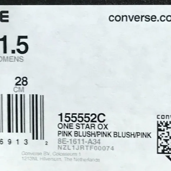 Converse One Star Ox Pink Blush Shoes