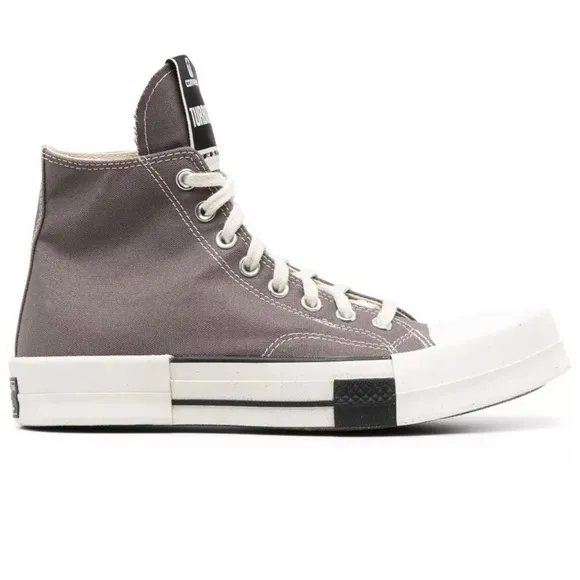 CONVERSE   RICK OWENS DRKSHDW TURBODRK HI SNEAKERS MEN SHOES 7.5