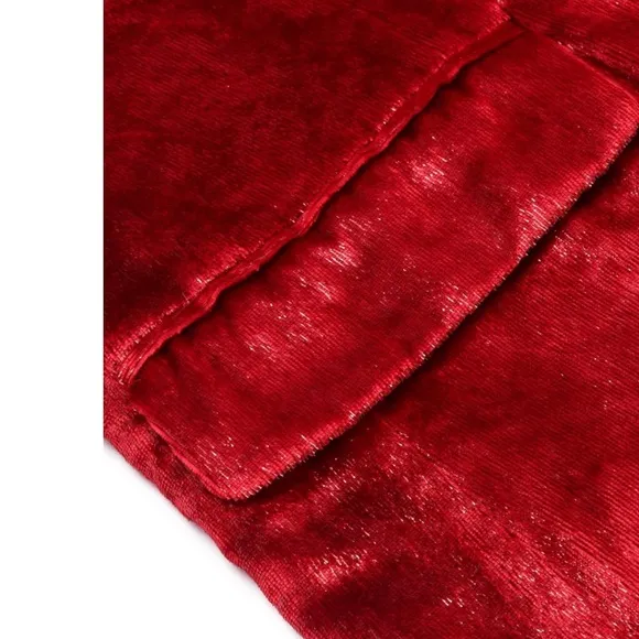 COOFANDY Men's Shiny Velvet Suit Jacket Tuxedo Blazer Prom Dinner Party Weddding