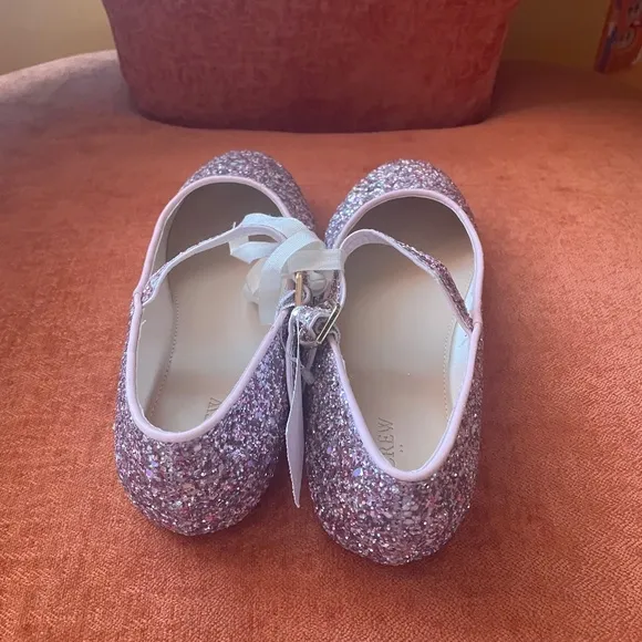 Crewcuts Sparkly Girl’s Shoes, New, size 5