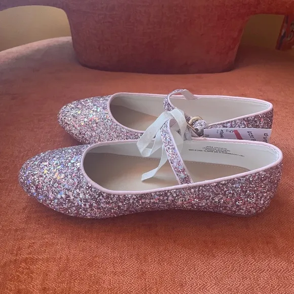 Crewcuts Sparkly Girl’s Shoes, New, size 5