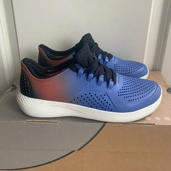 Crocs Literide Colorblock Women Pacer Shoes/Sneakers - Women 5