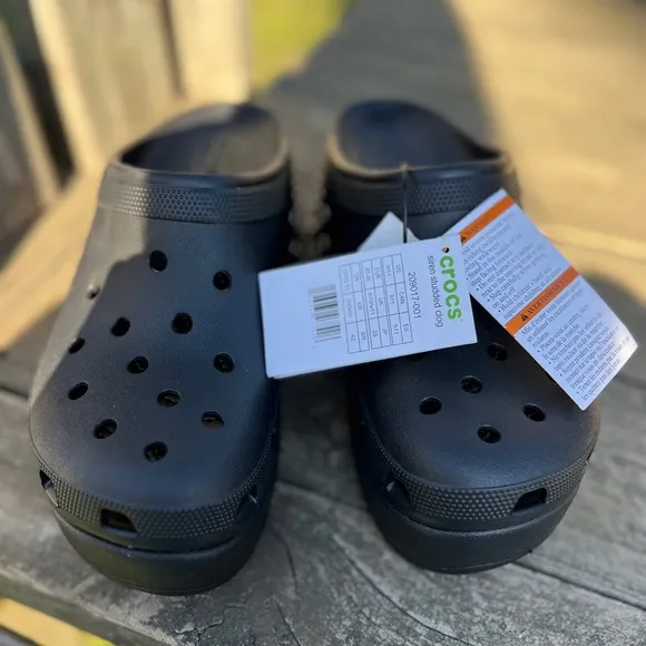 Crocs Siren Studded Prom Party Platform Unisex Heels Clogs Mules Shoes Size M11