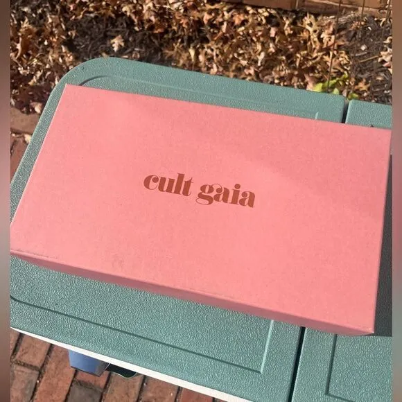Cult Gaia Nami Crystal Embellished Sandals NIB