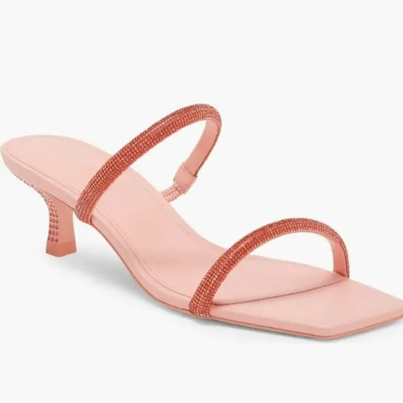 Cult Gaia Nami Crystal Embellished Sandals NIB