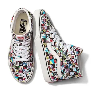 CUSTOMS DOODLE CHECK SK8-HI