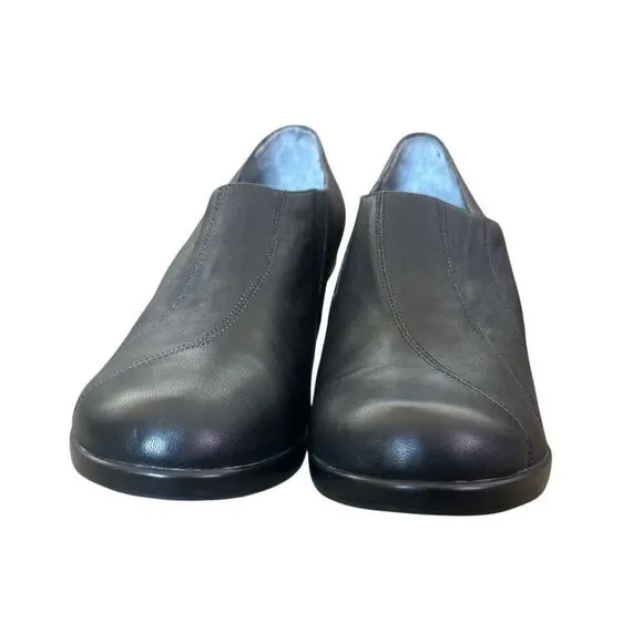 Dansko Bennett Black Leather Shooties Shoes Size EU 42 US 11.5 - 12