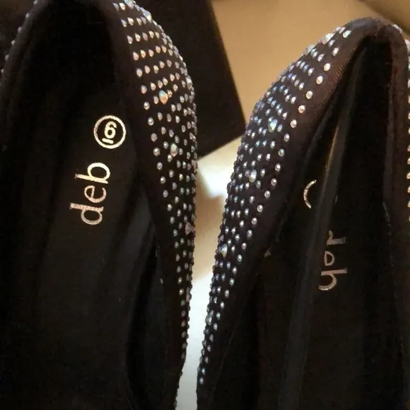 Deb Bling platform Pump Shoes Women Size 6