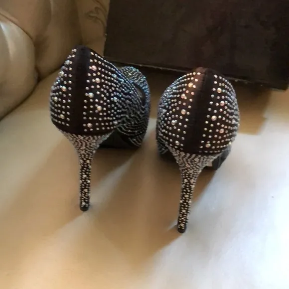 Deb Bling platform Pump Shoes Women Size 6