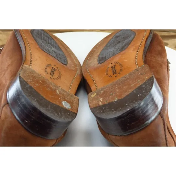 Dexter Shoes‎ Sz 10 WW Brown Loafer Leather Men 978188