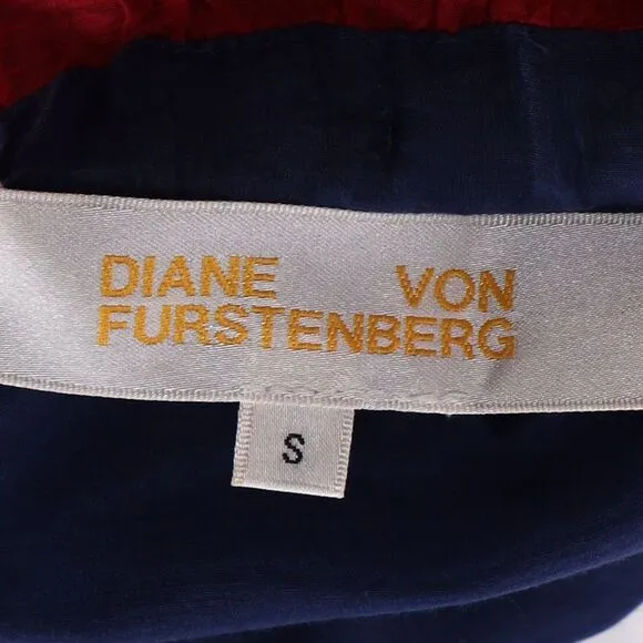 Diane Von Furstenberg Sheer Maxi Dress in Multicolor Cotton
