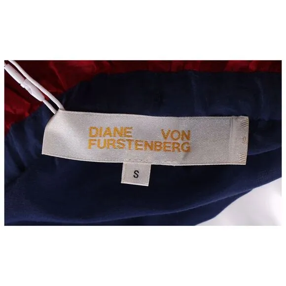 Diane Von Furstenberg Sheer Maxi Dress in Multicolor Cotton