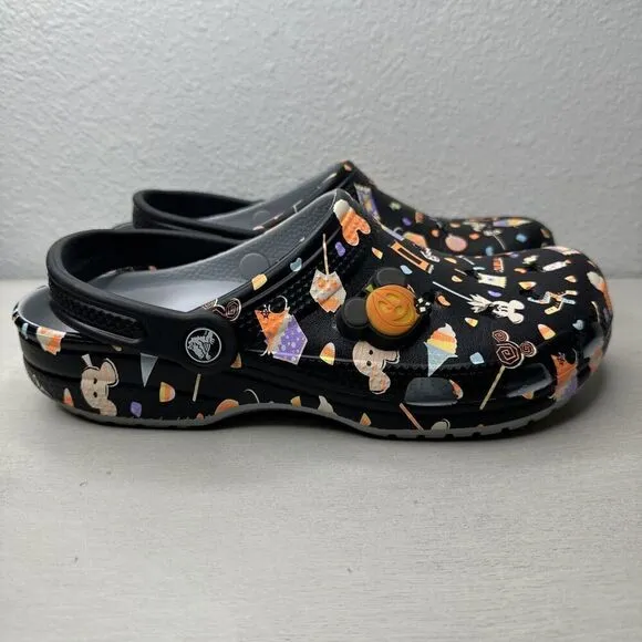 Disney Halloween 2020 Black Halloween Crocs