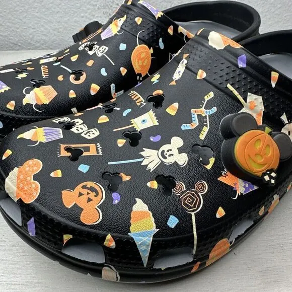 Disney Halloween 2020 Black Halloween Crocs
