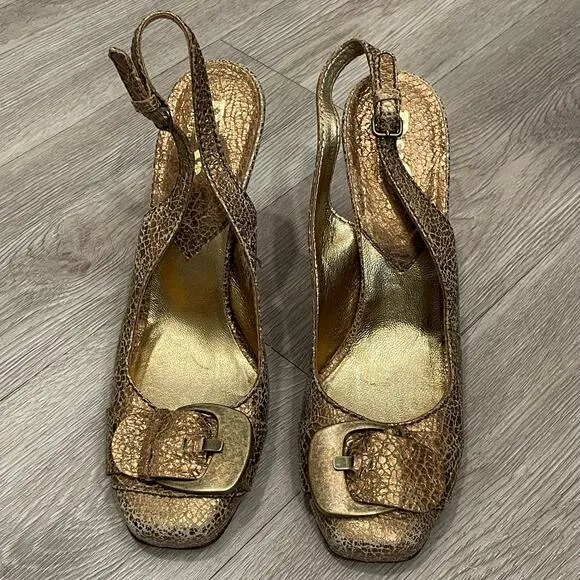 Dolce Gabbana Sandals 40 Wedding Y2K Designer Elegant Party Snakeskin Heels