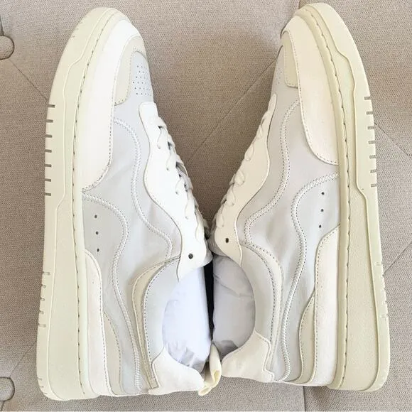 Dolce Vita Adella Sneakers Off White Leather Shoes 9 NEW IN BOX