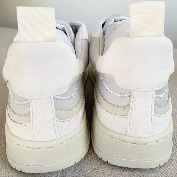 Dolce Vita Adella Sneakers Off White Leather Shoes 9 NEW IN BOX