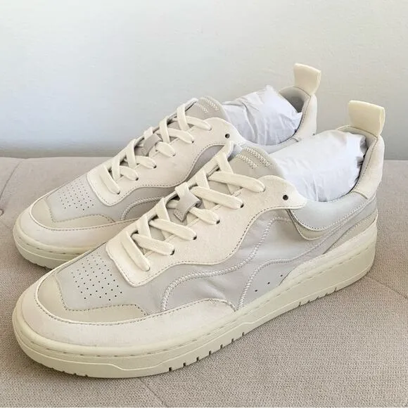 Dolce Vita Adella Sneakers Off White Leather Shoes 9 NEW IN BOX