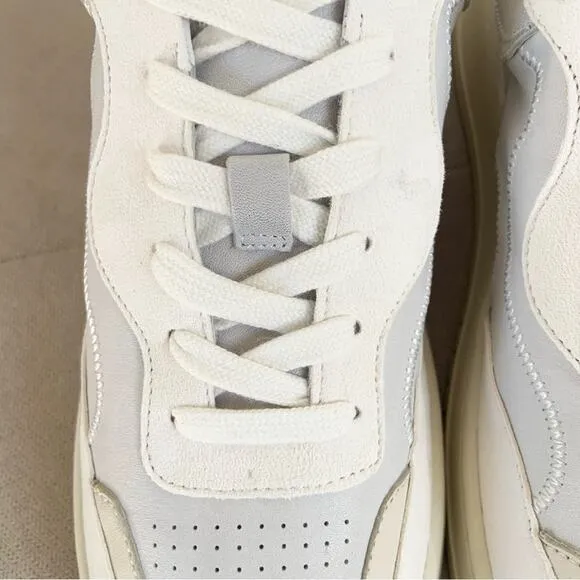 Dolce Vita Adella Sneakers Off White Leather Shoes 9 NEW IN BOX