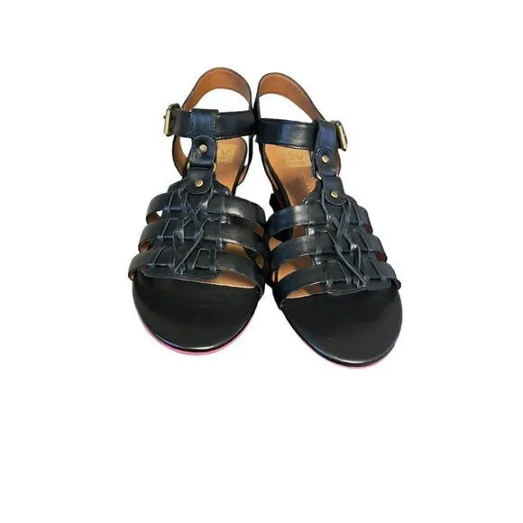 Dolce Vita Black strapped Sandal Heels