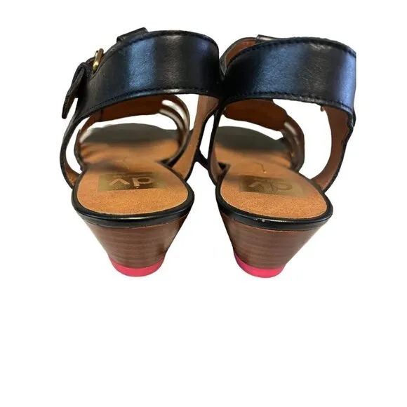 Dolce Vita Black strapped Sandal Heels