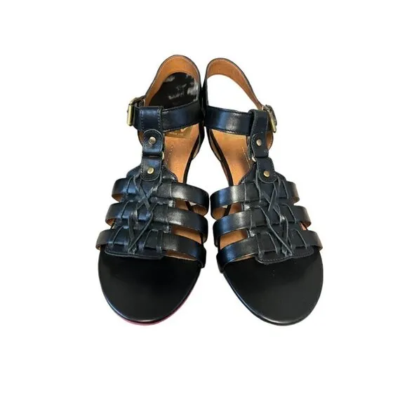 Dolce Vita Black strapped Sandal Heels