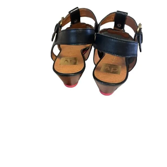 Dolce Vita Black strapped Sandal Heels