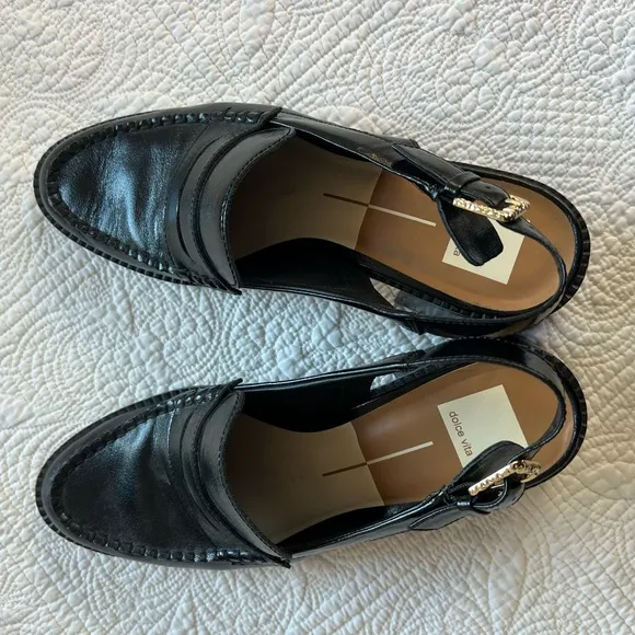 Dolce Vita Hardi Heels - Black - Size 10