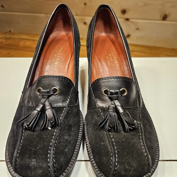 Donald J. Pliner Black Wedge Shoes