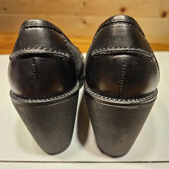 Donald J. Pliner Black Wedge Shoes