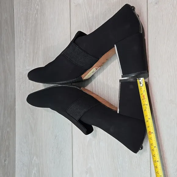 Donald J Pliner Women Clem Heels Square Toe Boots shoes sz 8.5