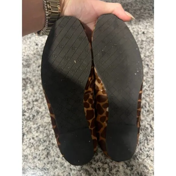 Donald Pilner leopard print flats