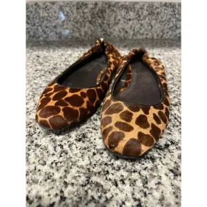 Donald Pilner leopard print flats