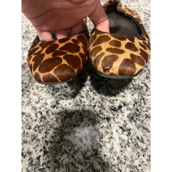 Donald Pilner leopard print flats