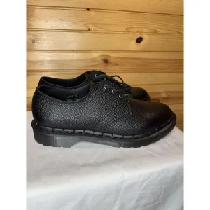 Dr. Martens 1461 Oxford Pebble Grain Leather Shoes Men's 8 Women's 9 Black 30960