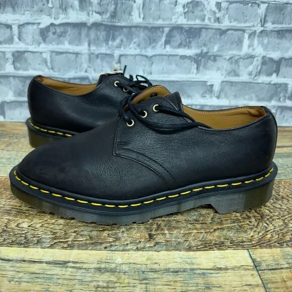 Dr. Martens Black Casual Oxford England Made Shoes 1461 Mens Size 5 / Womens 6