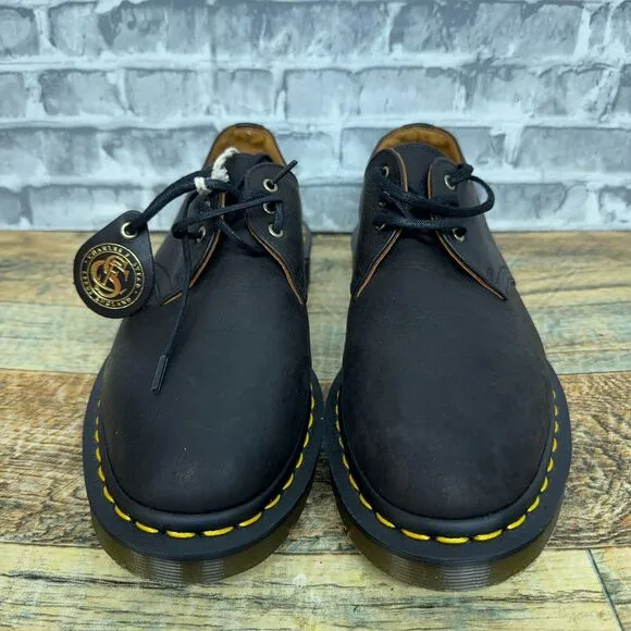 Dr. Martens Black Casual Oxford England Made Shoes 1461 Mens Size 5 / Womens 6