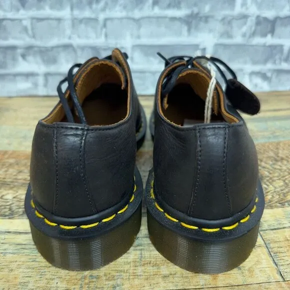 Dr. Martens Black Casual Oxford England Made Shoes 1461 Mens Size 5 / Womens 6