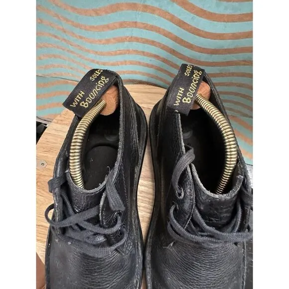 Dr Martens Black P1004122/AW004 Men's Sz 8M 9L‎ Made in England