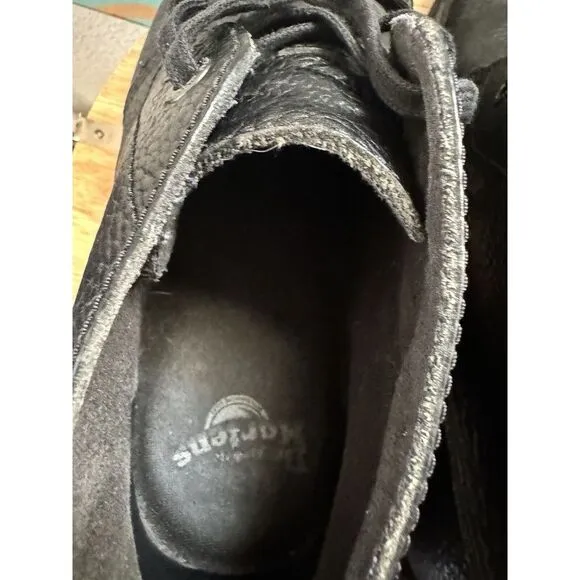 Dr Martens Black P1004122/AW004 Men's Sz 8M 9L‎ Made in England