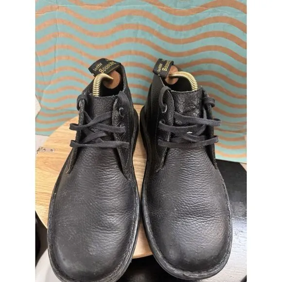 Dr Martens Black P1004122/AW004 Men's Sz 8M 9L‎ Made in England